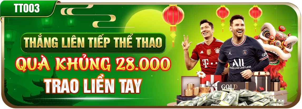 Khuyến mãi chào mừng 28dt bet